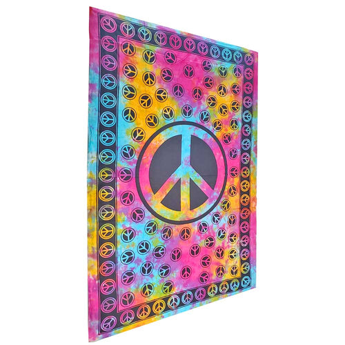 PinkTieDyePeaceSignTapestryWallHangingCoverlet_500x500.jpg